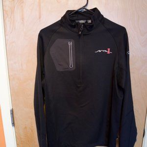 Eddie Bauer mens 1/4 zip fleece sweater